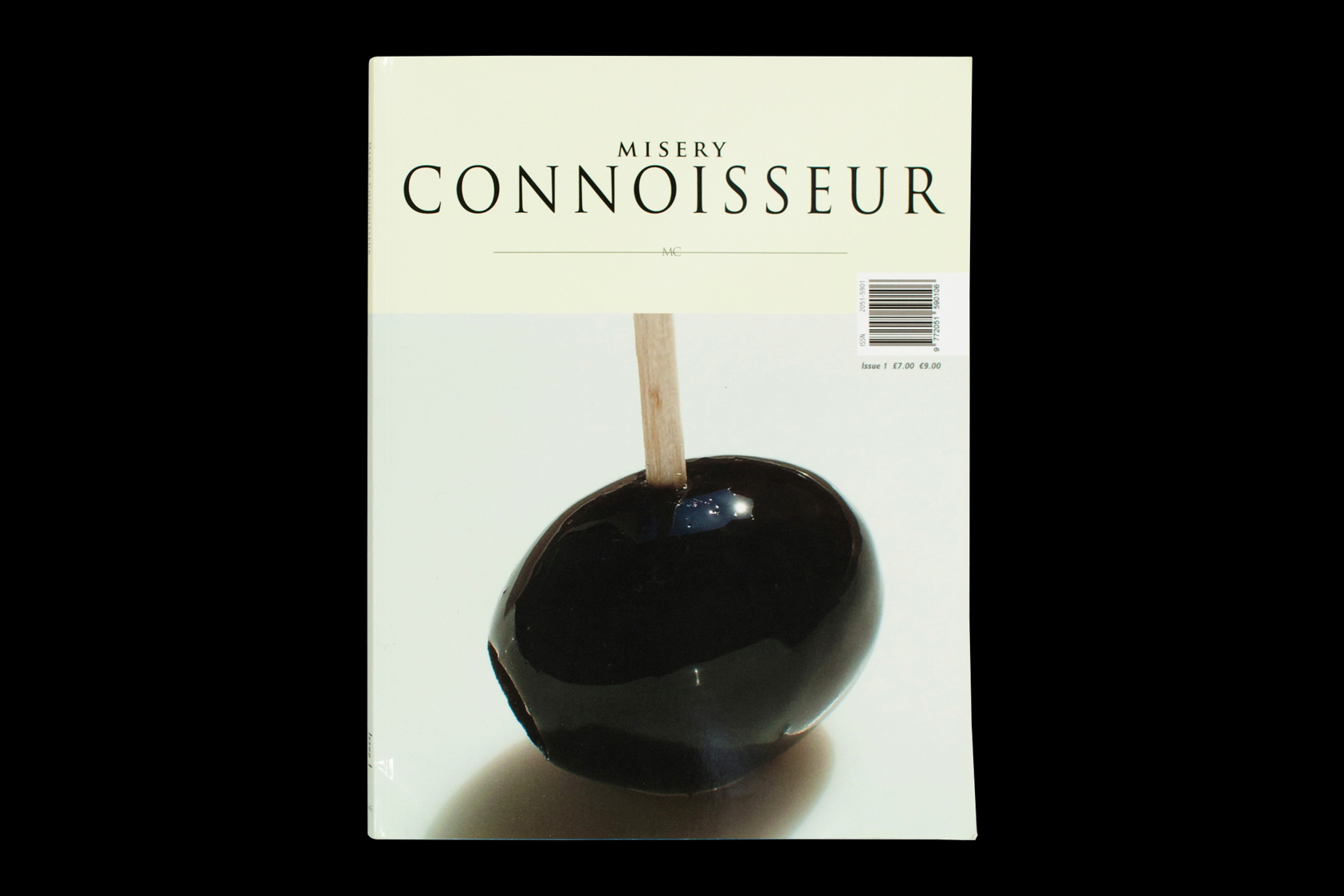 Misery Connoisseur Magazine Issue 1  by the agency for emerging ideas