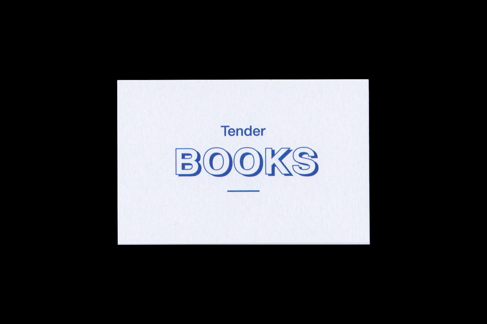 tenderbooks  by the agency for emerging ideas