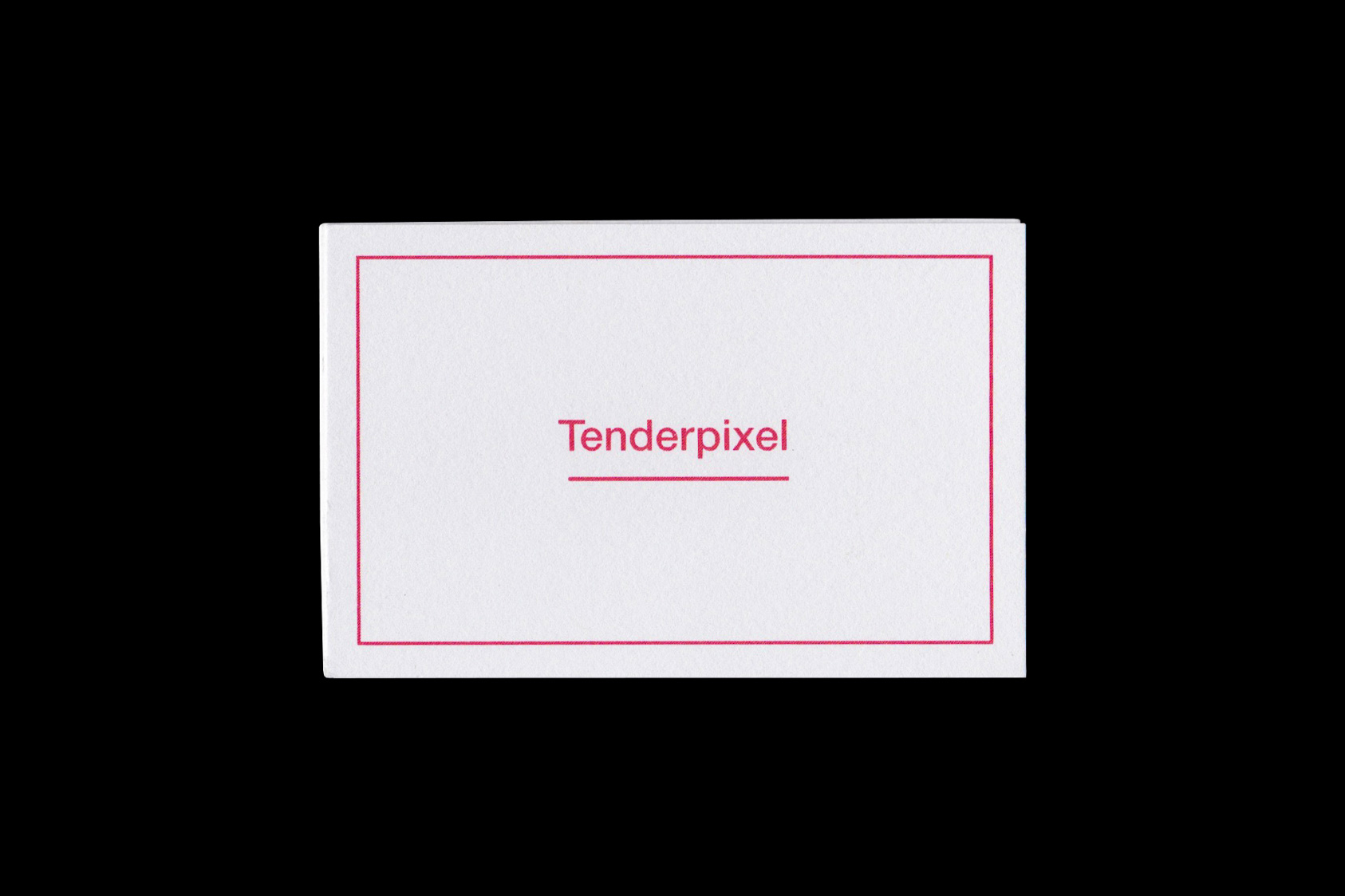 Tenderpixel Identity by the agency for emerging ideas