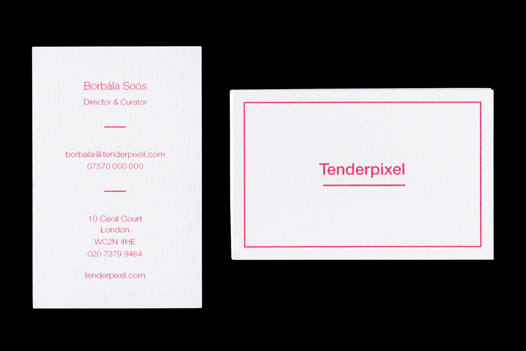 Tenderpixel identity  by the agency for emerging ideas